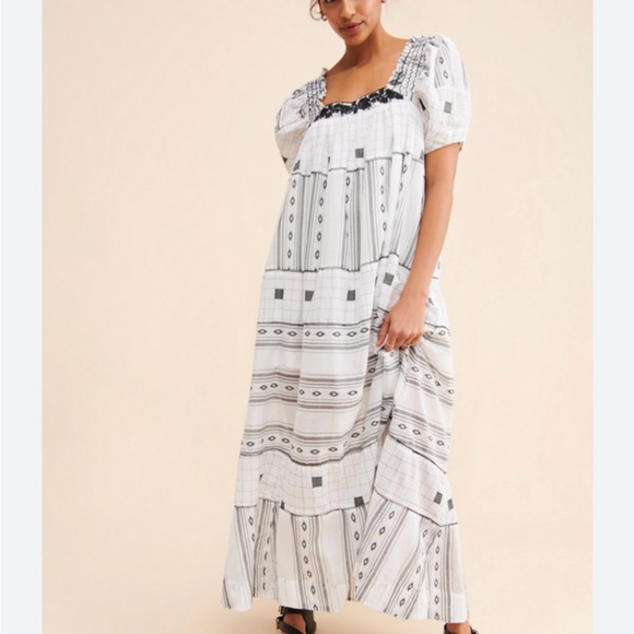 Free People Dresses & Skirts - Free People Jamie Embroidered maxi dress
